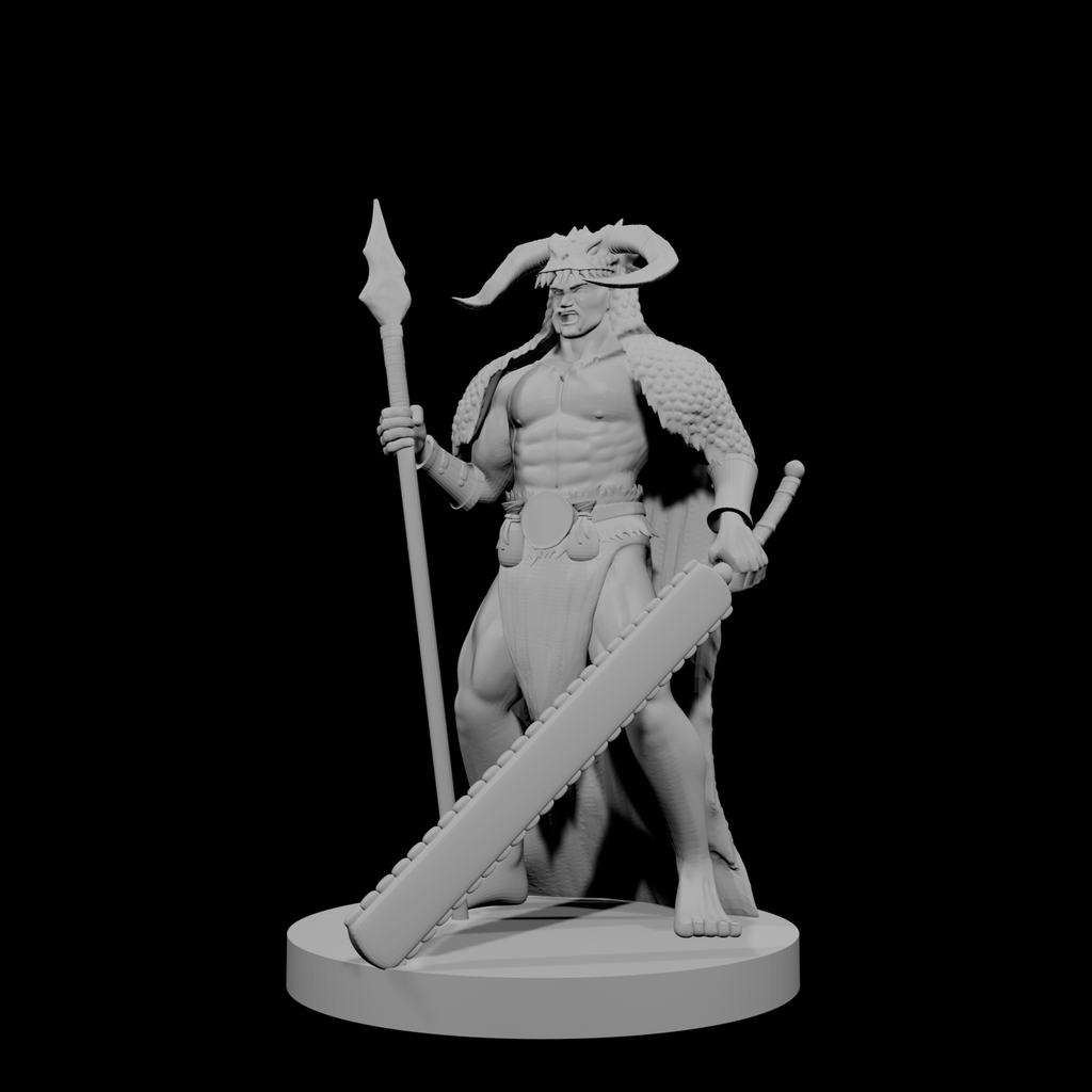 Human Male Barbarian 6