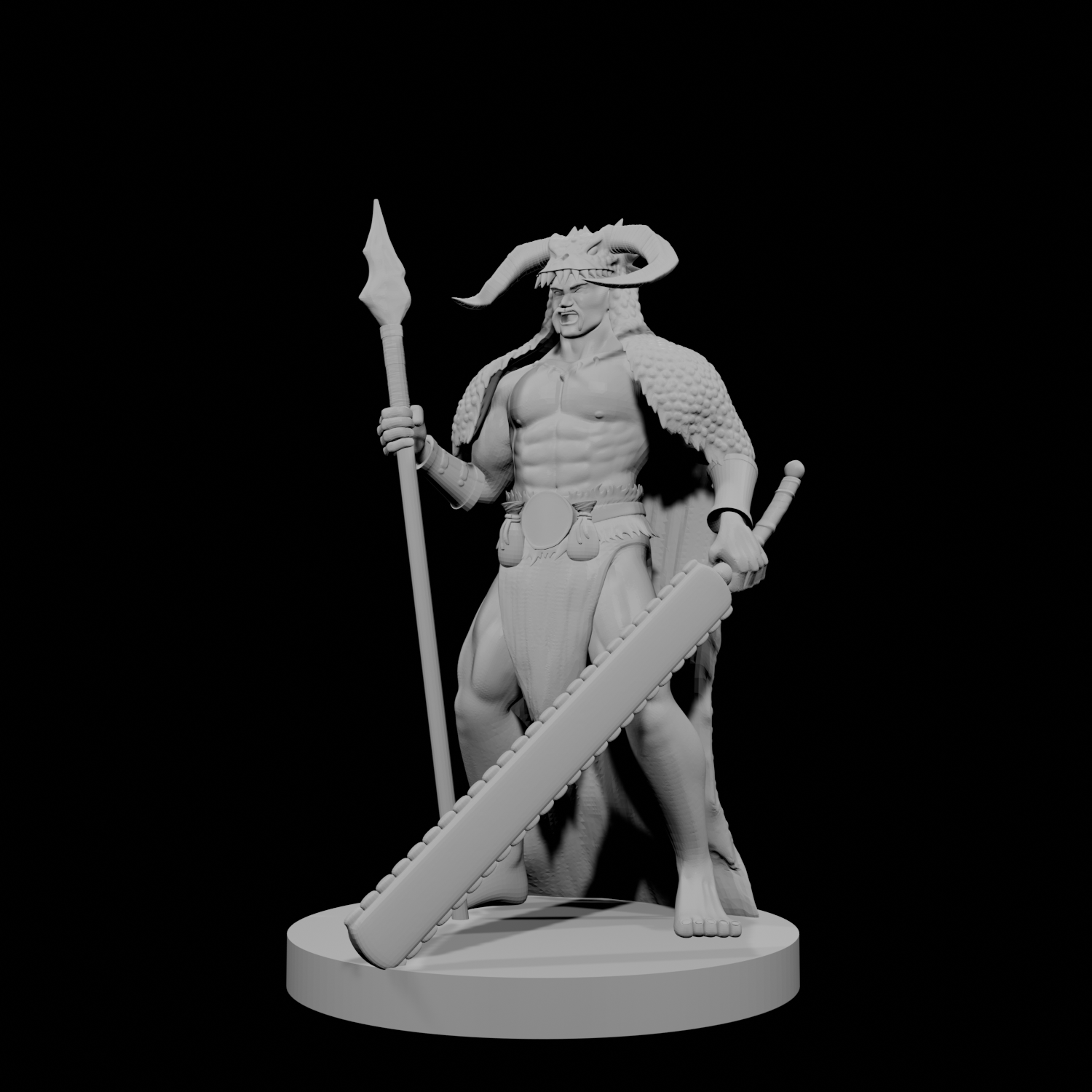 Human Male Barbarian 6