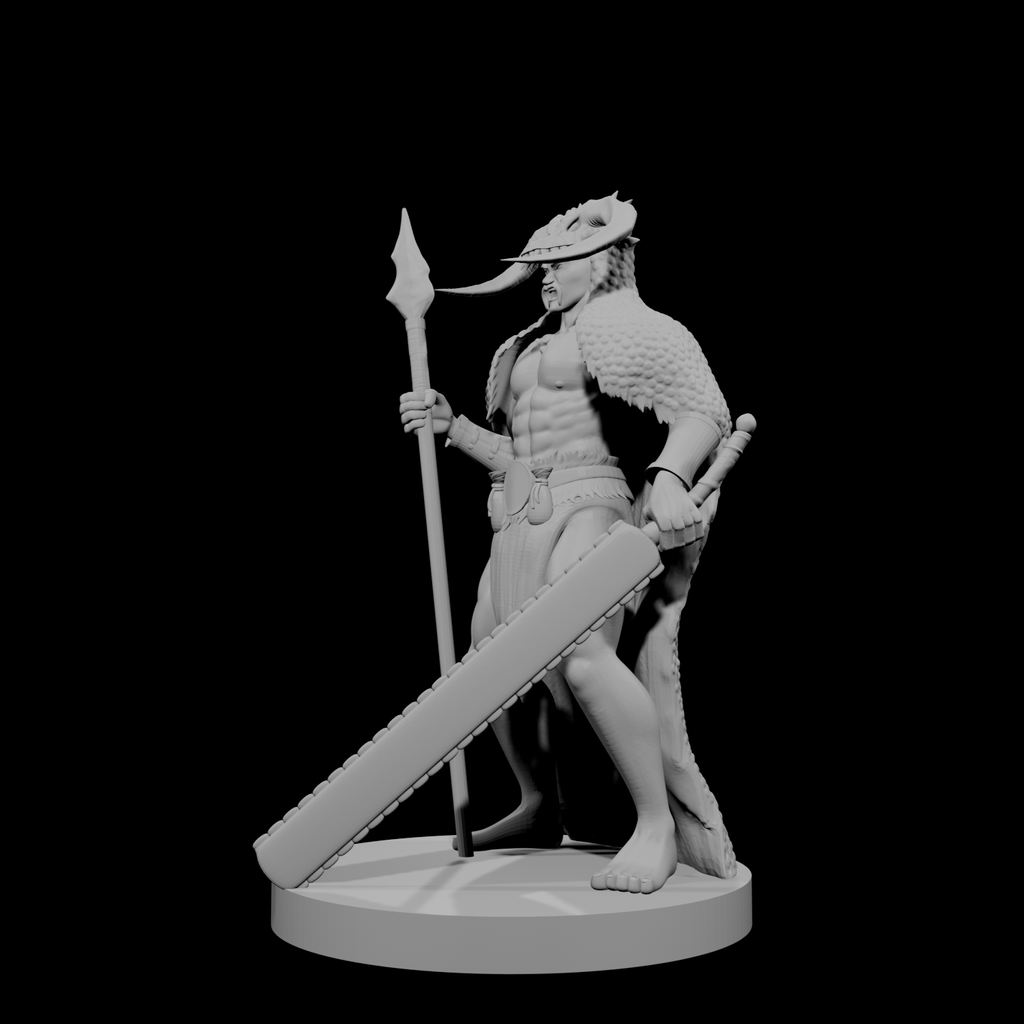 Human Male Barbarian 6