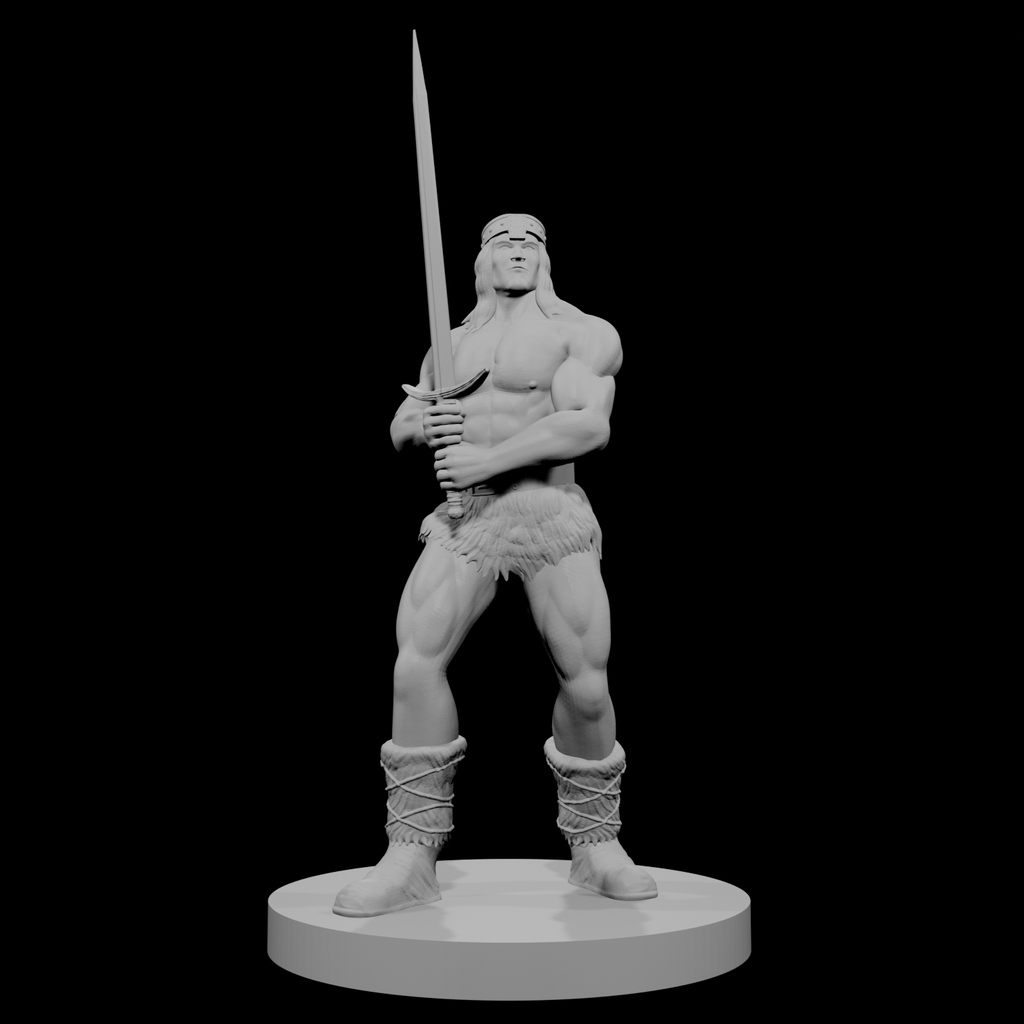 Human Male Barbarian 7