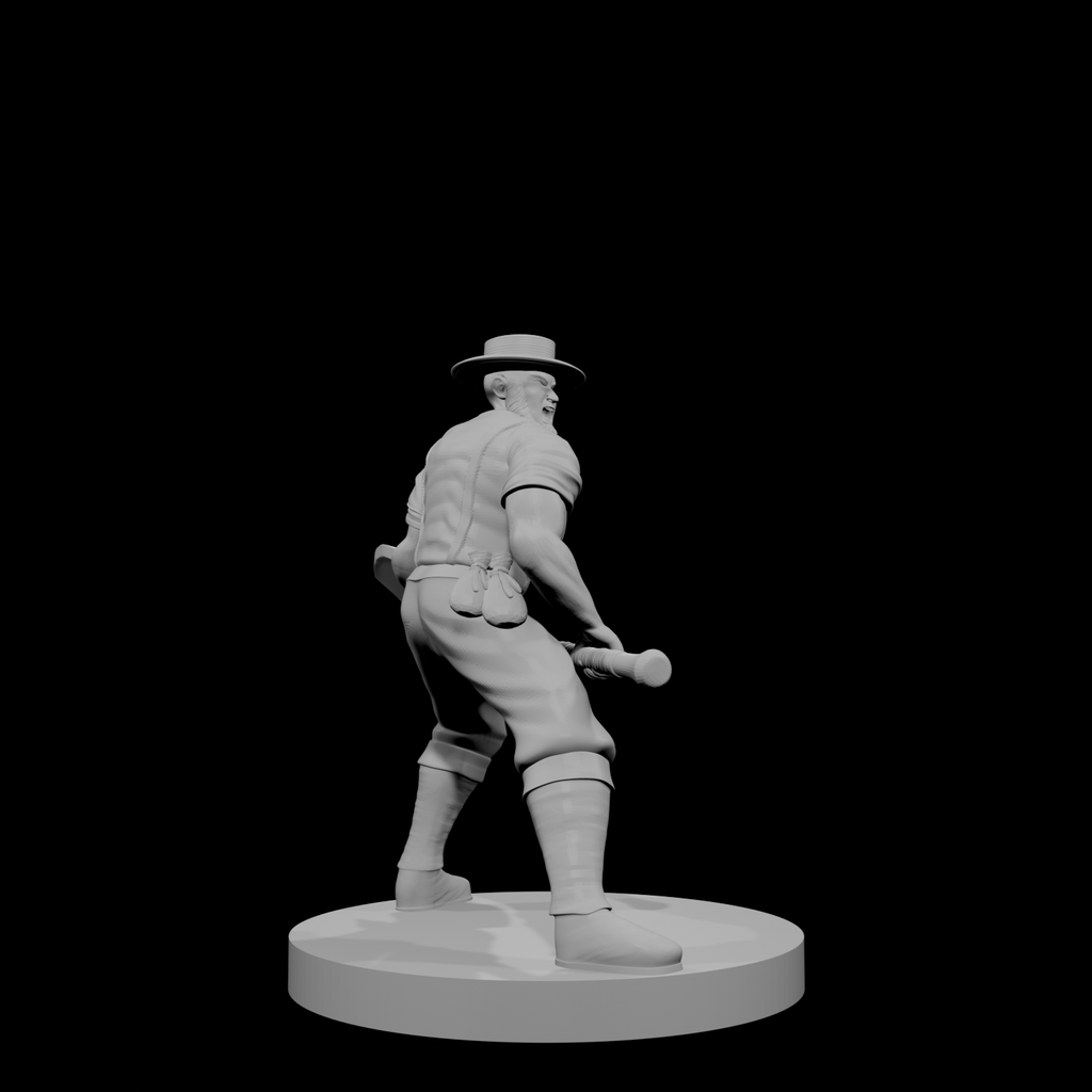 Human Male Barbarian Amish