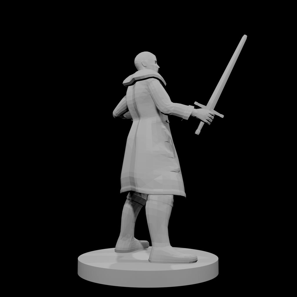 Human Male Blade Warlock