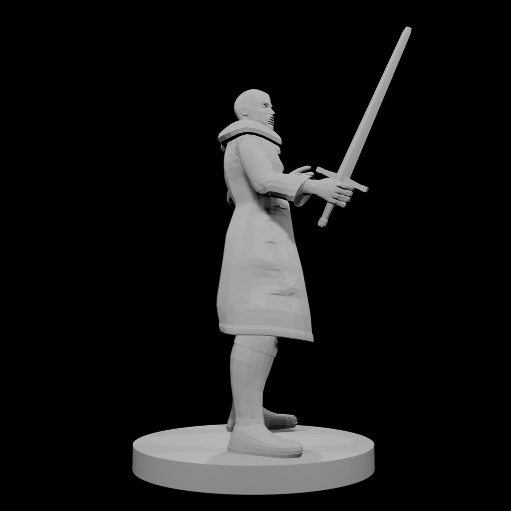 Human Male Blade Warlock