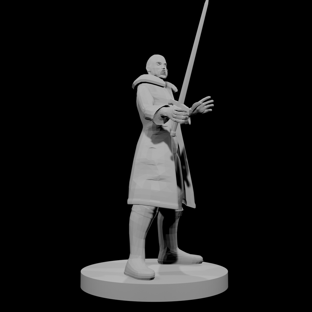 Human Male Blade Warlock