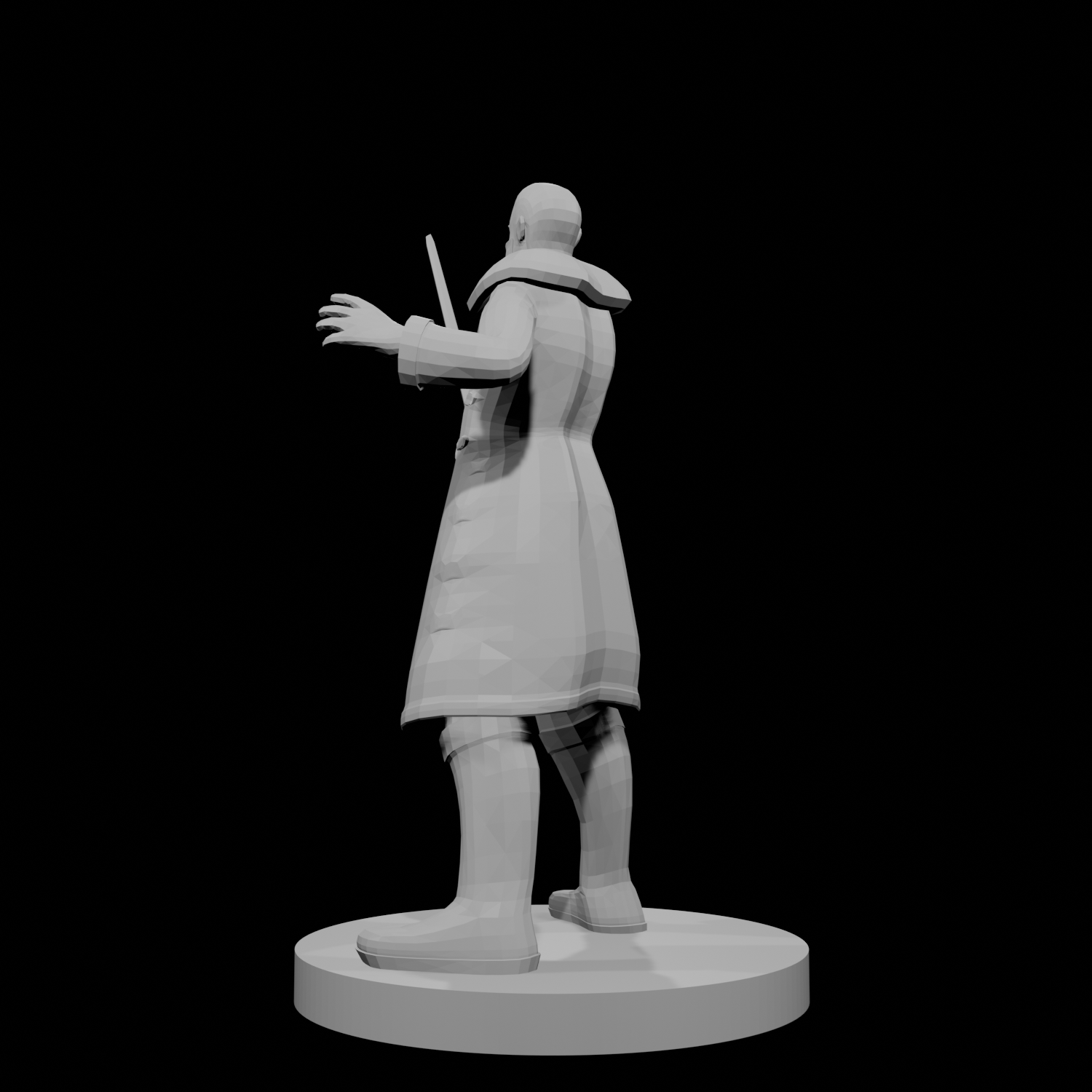 Human Male Blade Warlock