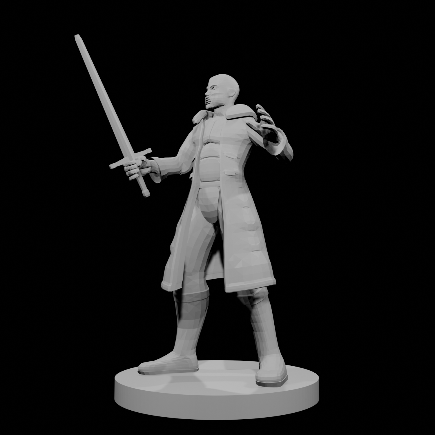 Human Male Blade Warlock