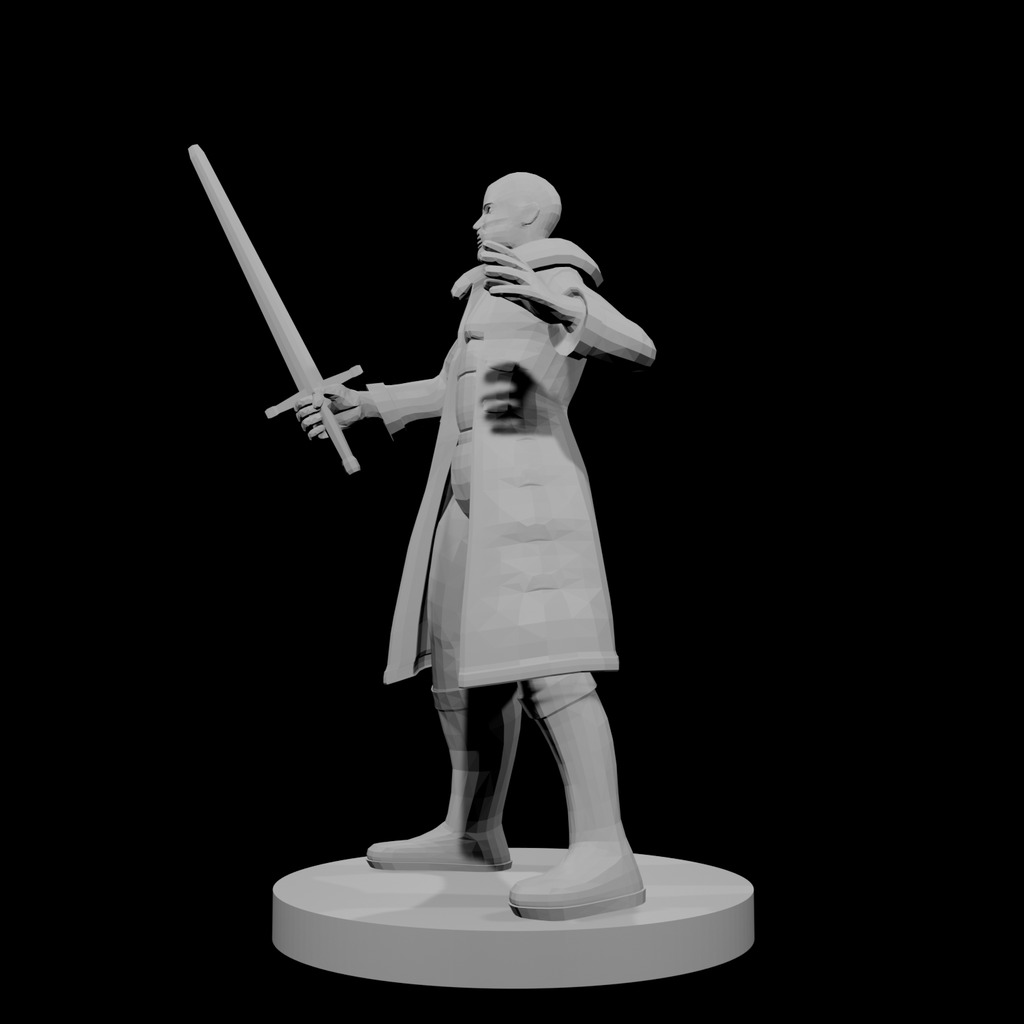 Human Male Blade Warlock