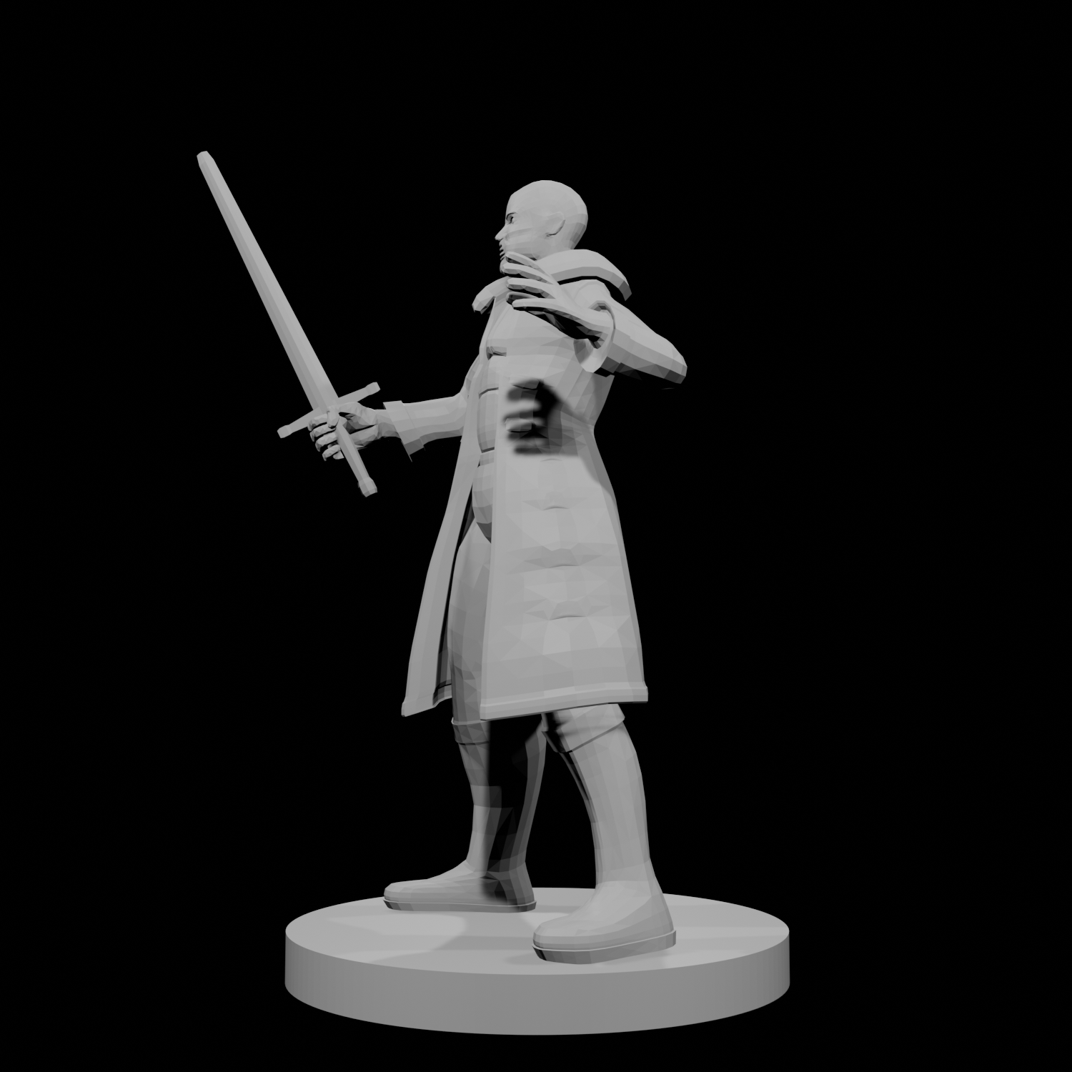 Human Male Blade Warlock