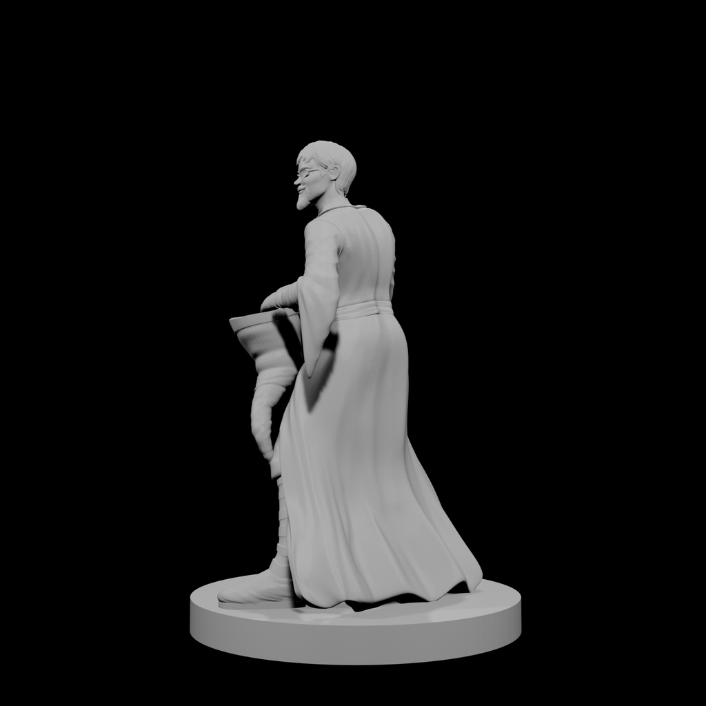 Human Male Conjurer Wizard