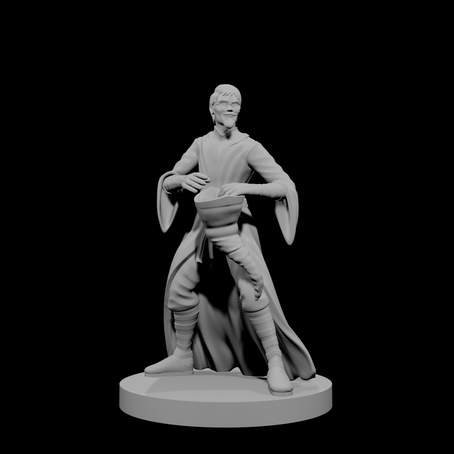 Human Male Conjurer Wizard