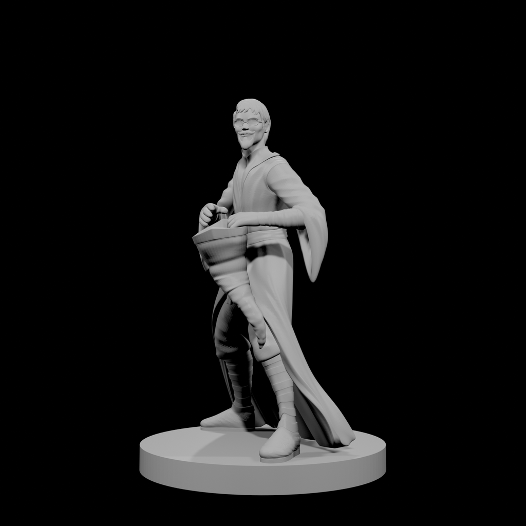 Human Male Conjurer Wizard