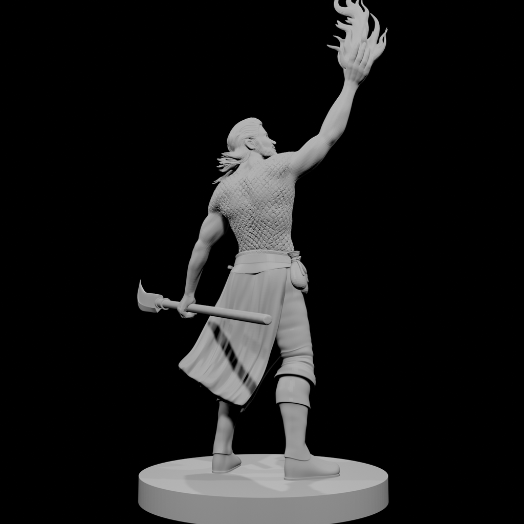 Human Male Draconic Bloodline Sorcerer