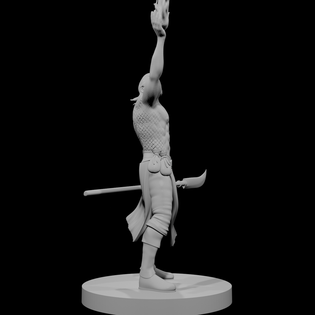 Human Male Draconic Bloodline Sorcerer