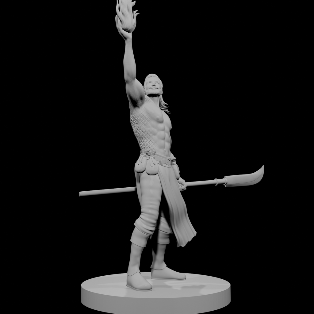 Human Male Draconic Bloodline Sorcerer