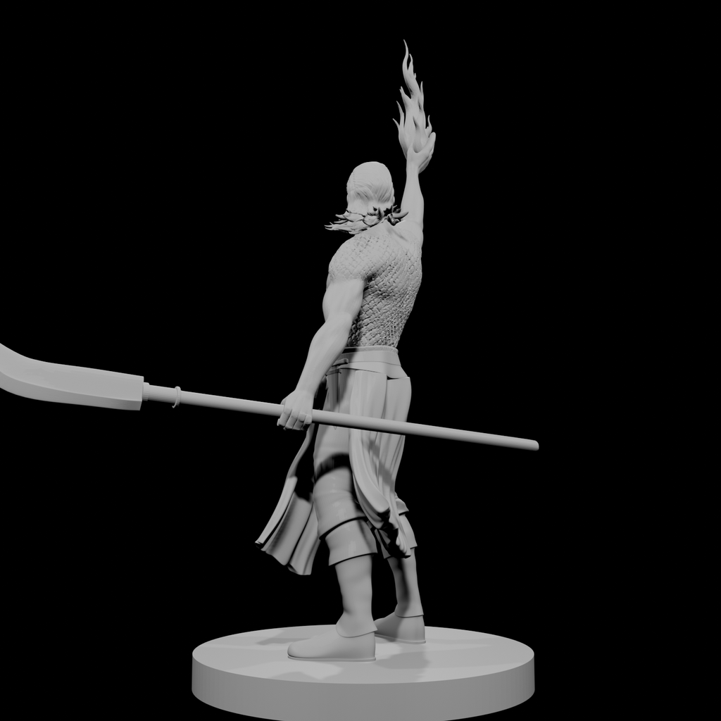 Human Male Draconic Bloodline Sorcerer
