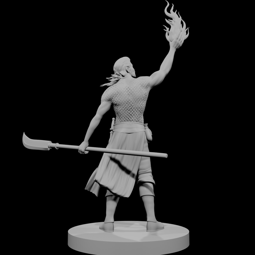 Human Male Draconic Bloodline Sorcerer
