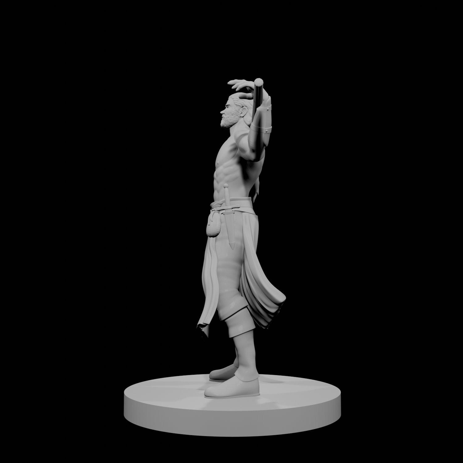 Human Male Druid 4