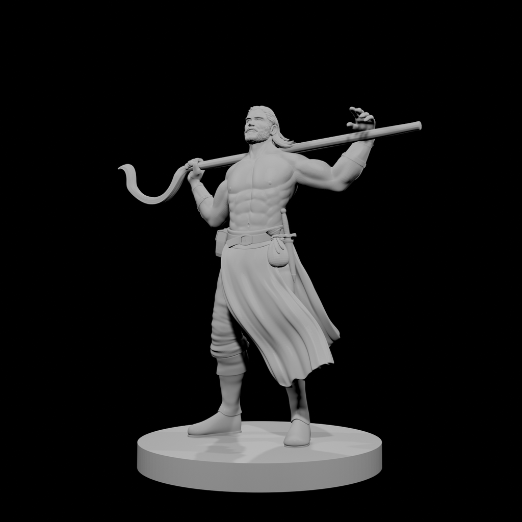 Human Male Druid 4