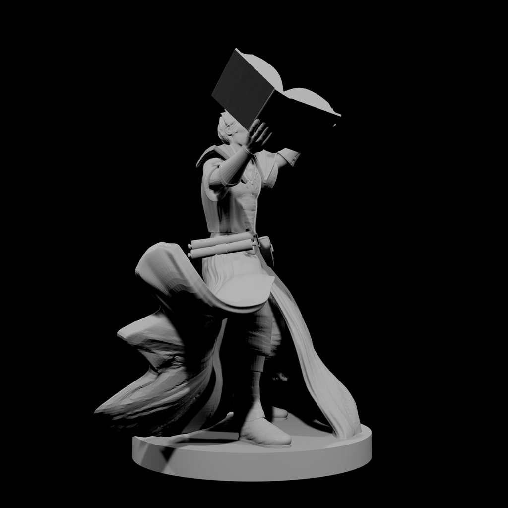 Human Male Evoker Wizard