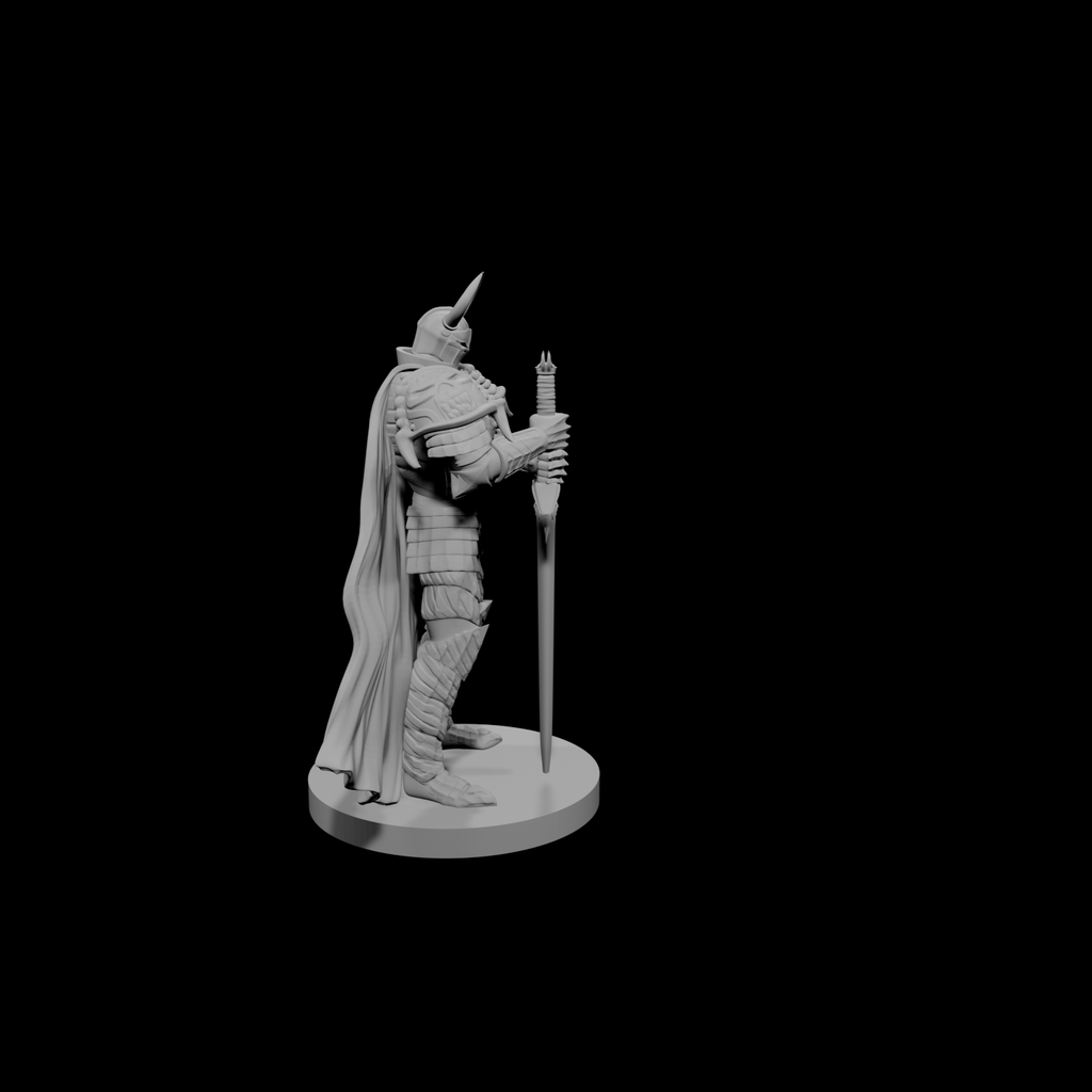 Human Male Fallen Paladin