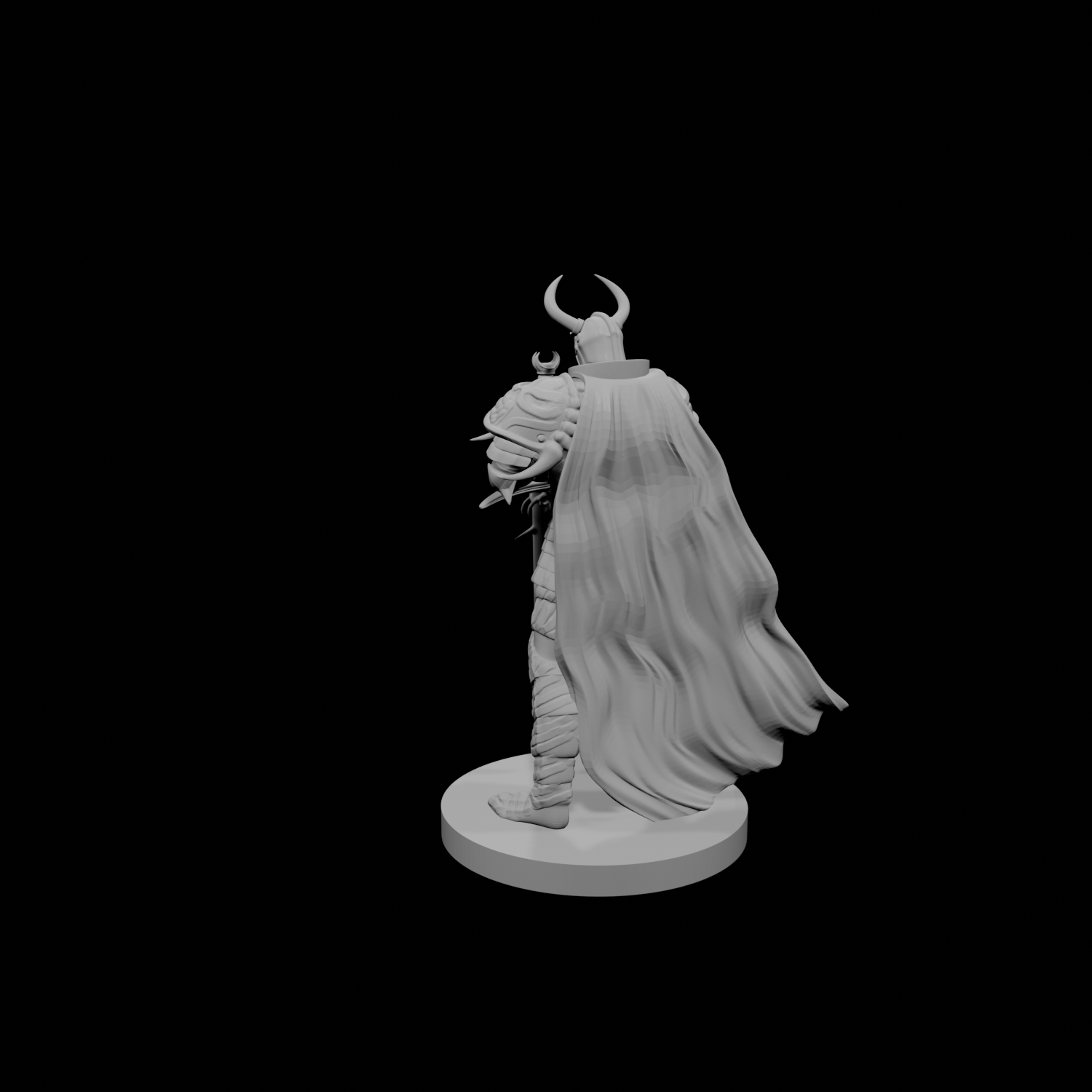 Human Male Fallen Paladin