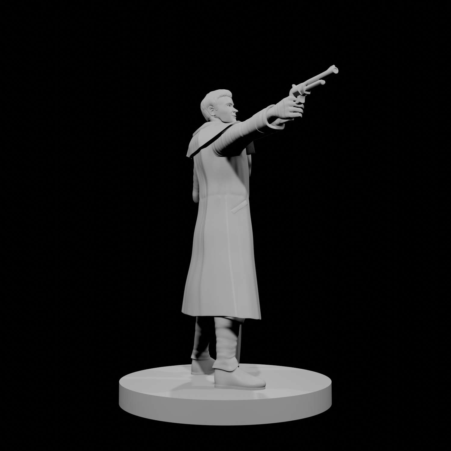 Human Male Gunslinger Wizard