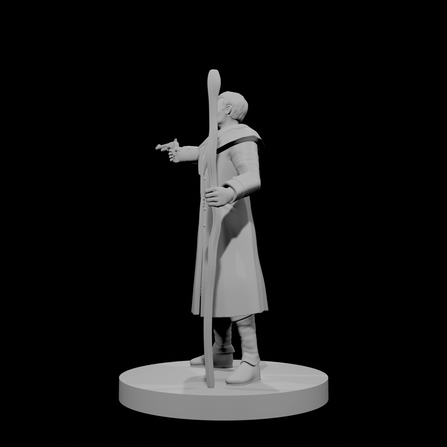 Human Male Gunslinger Wizard