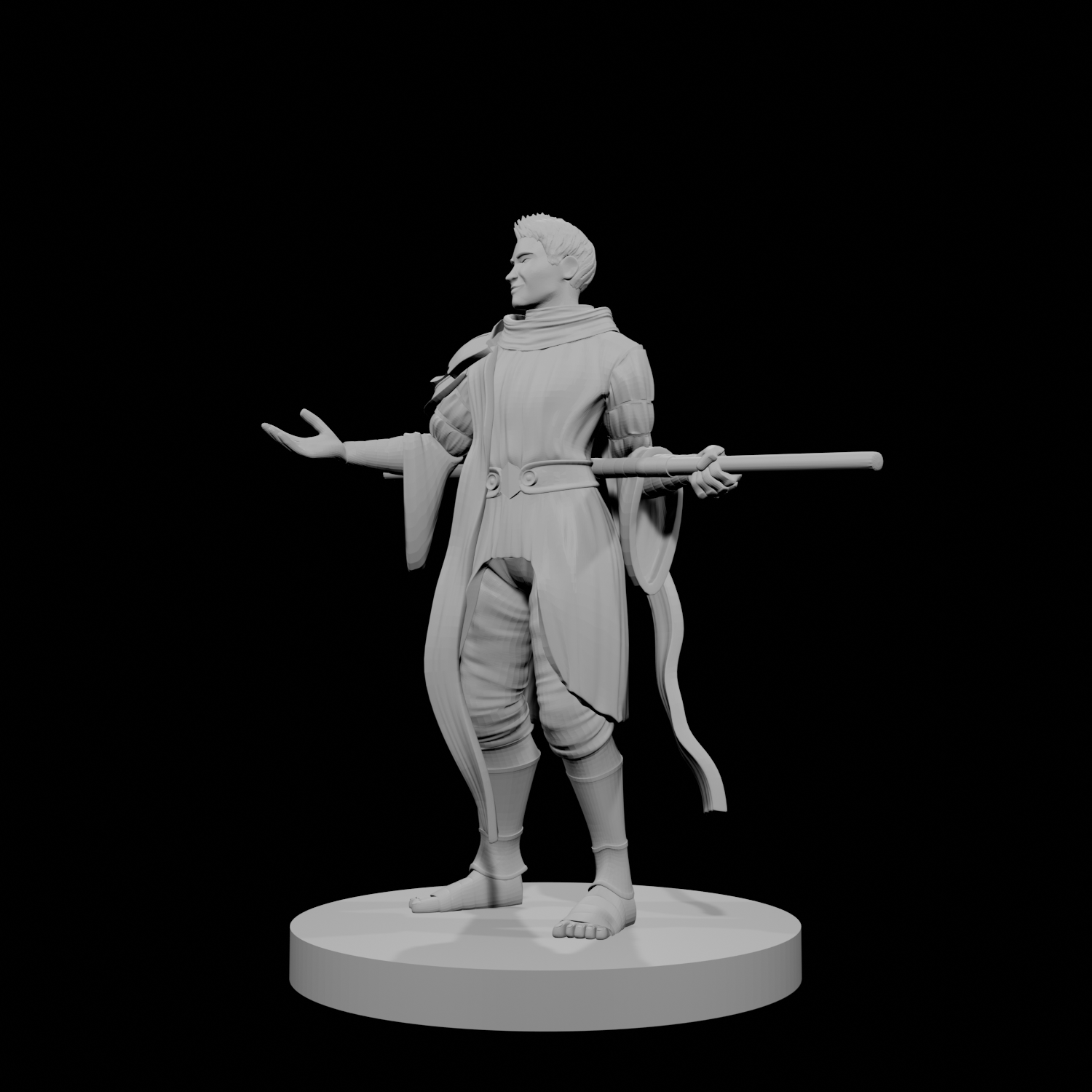 Human Male Monk