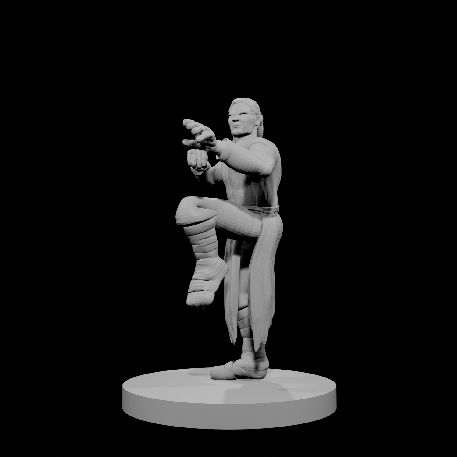 Human Male Monk 3