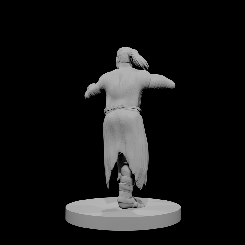 Human Male Monk 3