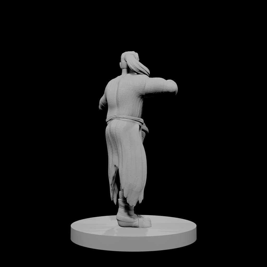 Human Male Monk 3