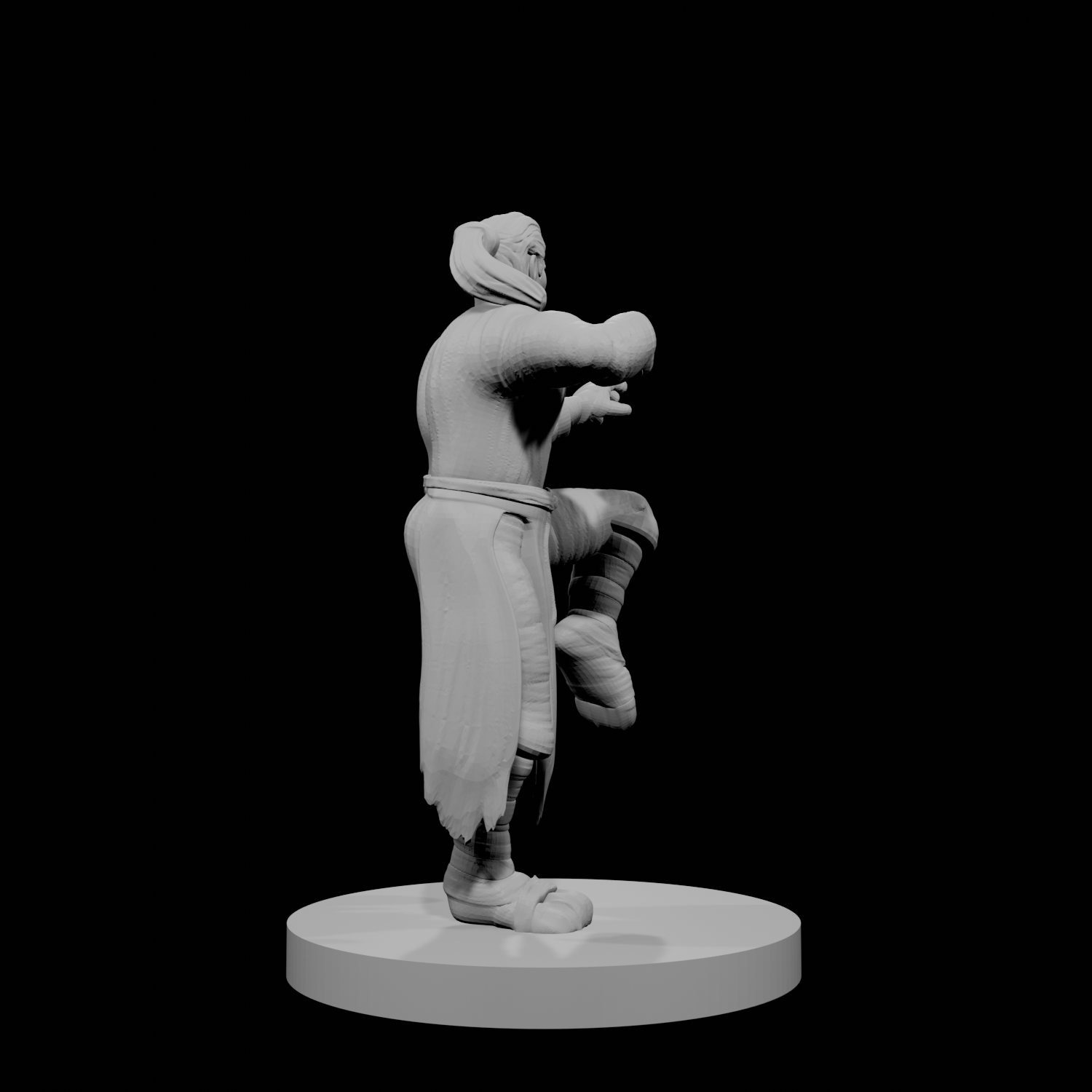 Human Male Monk 3