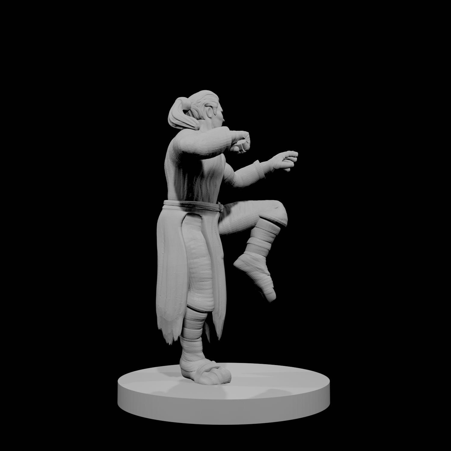 Human Male Monk 3