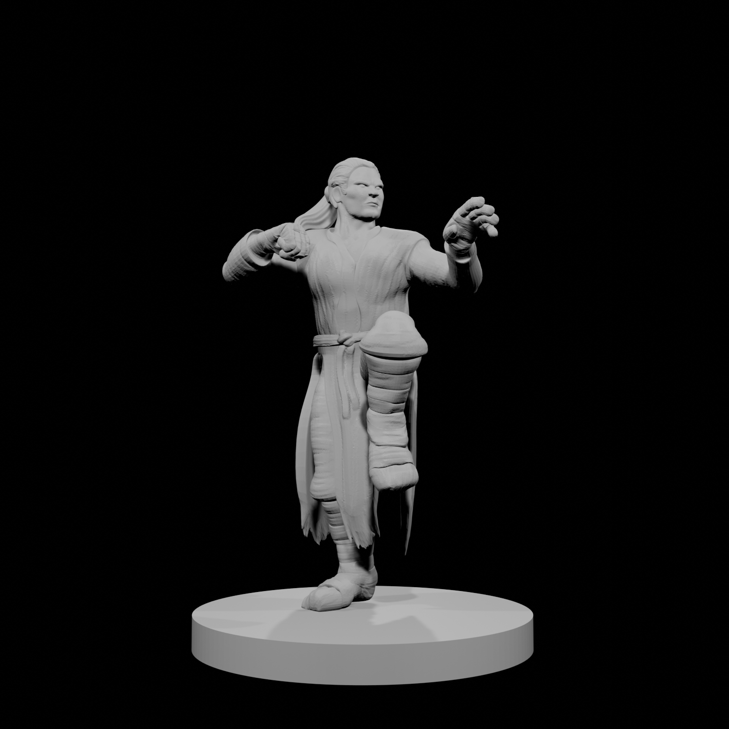 Human Male Monk 3