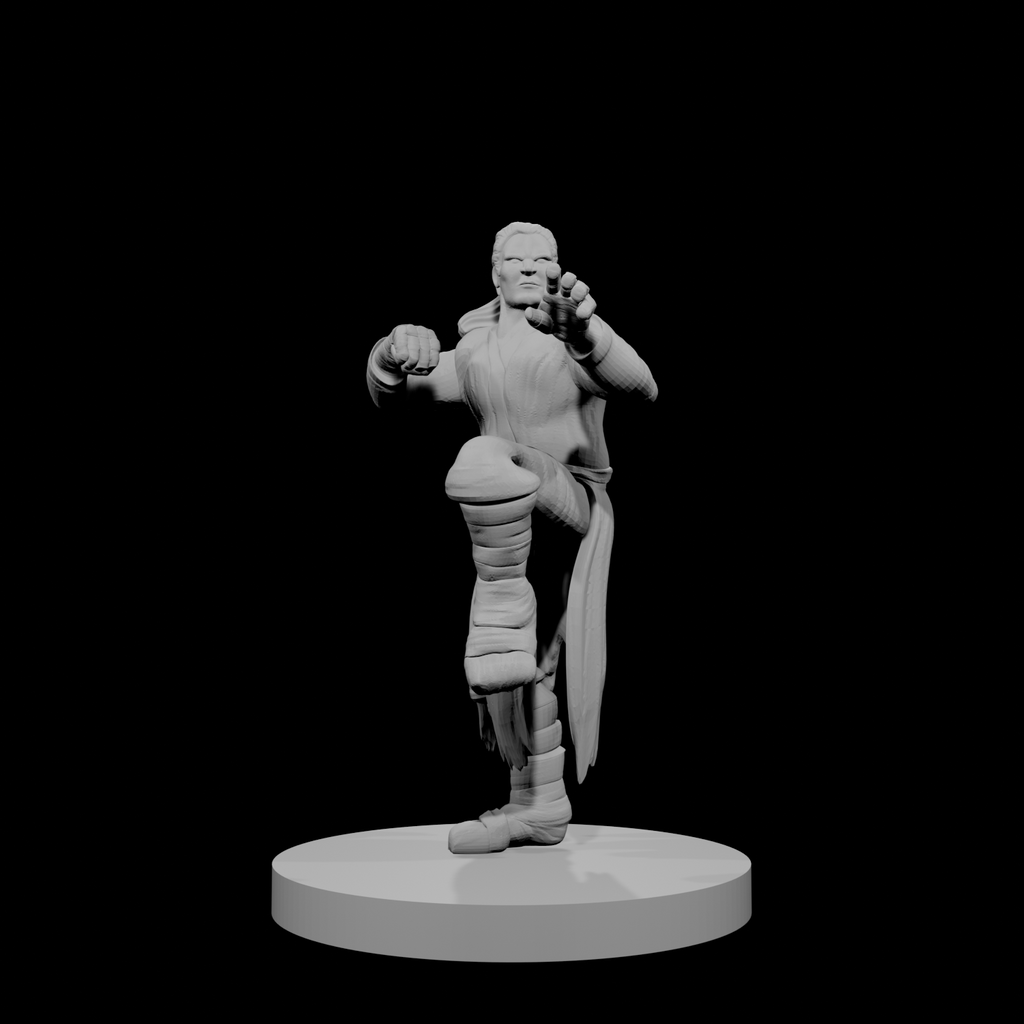 Human Male Monk 3