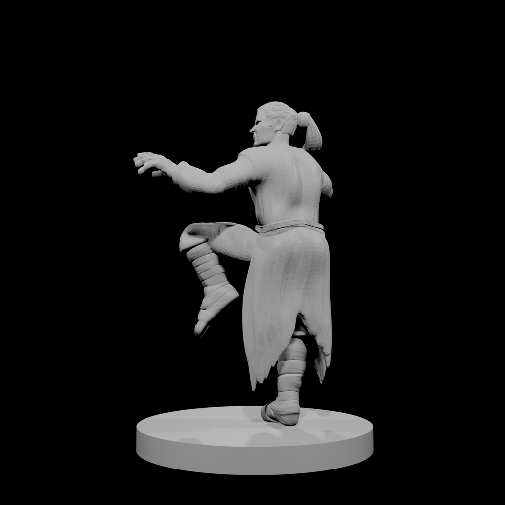 Human Male Monk 3
