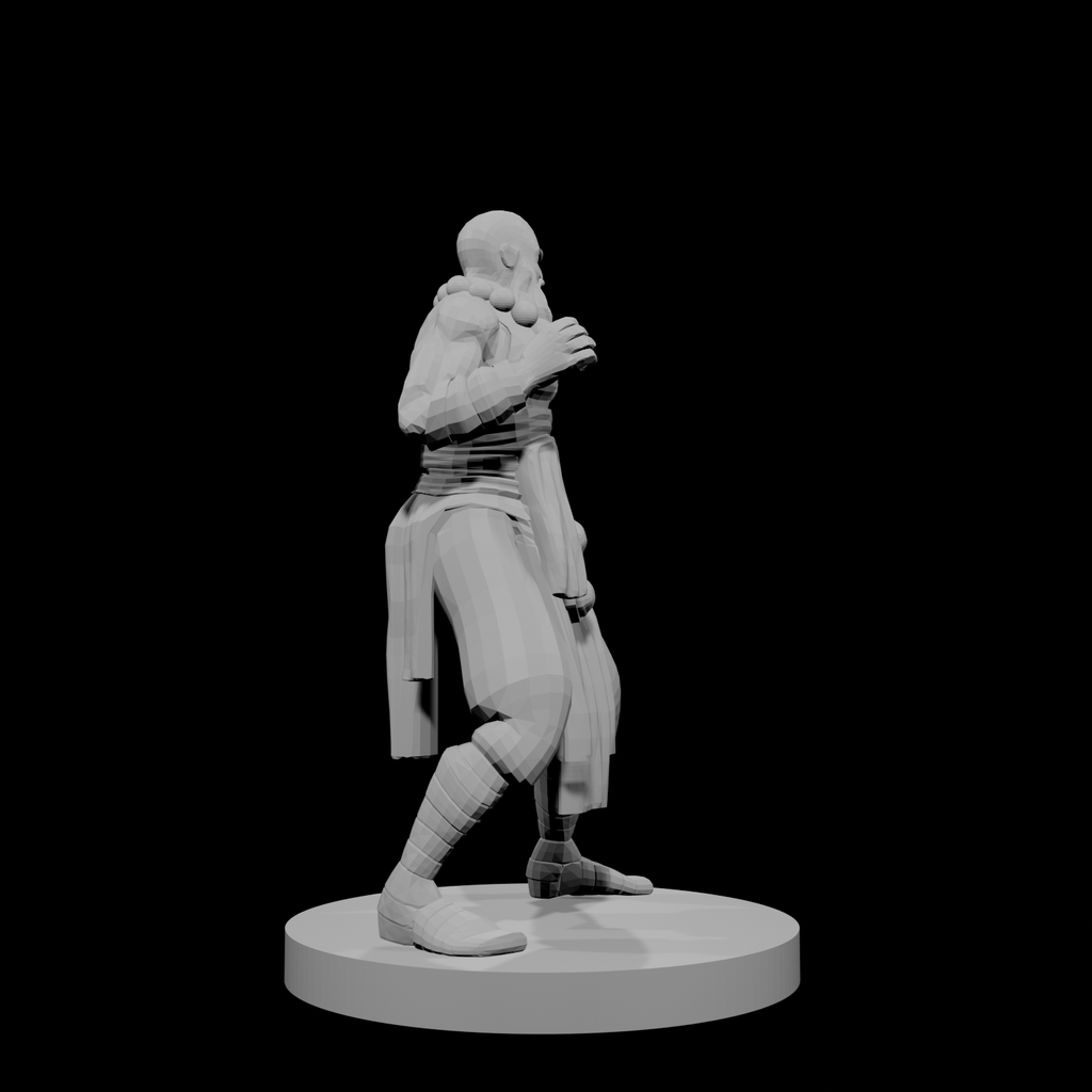 Human Male Monk 4