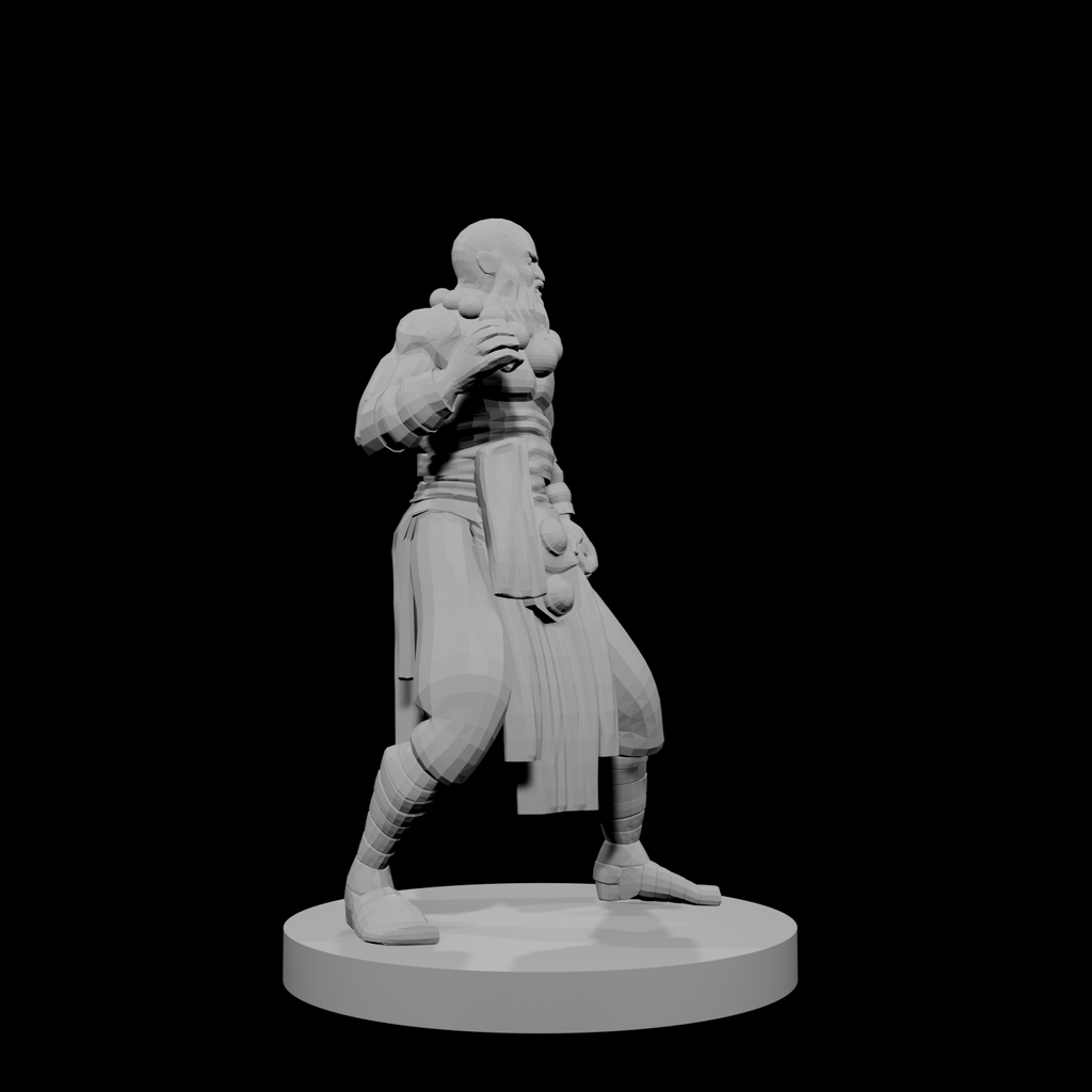 Human Male Monk 4