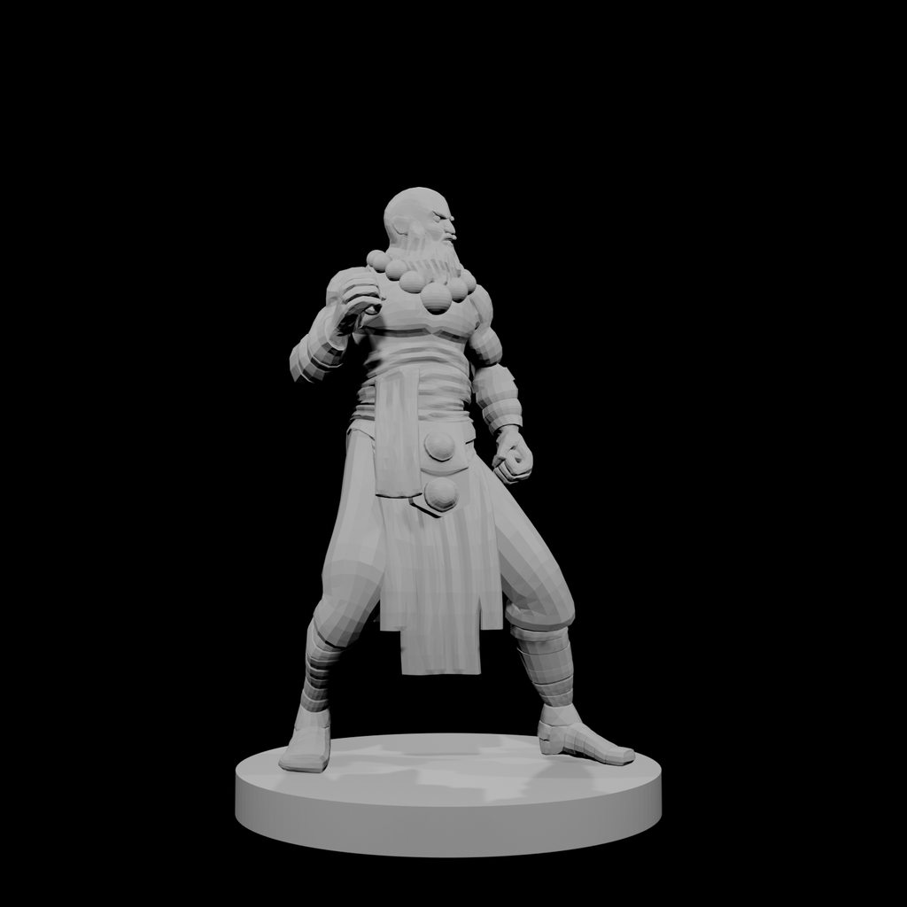 Human Male Monk 4