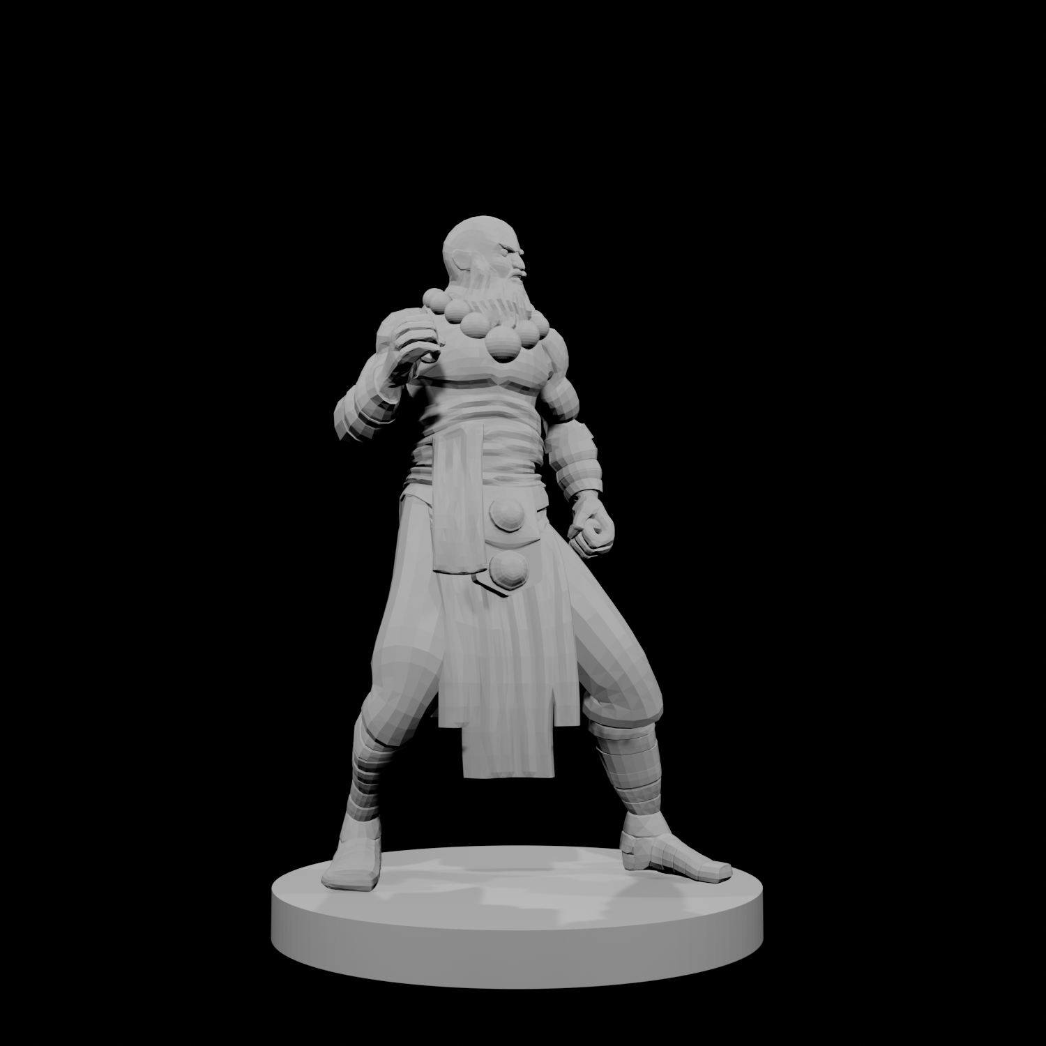 Human Male Monk 4