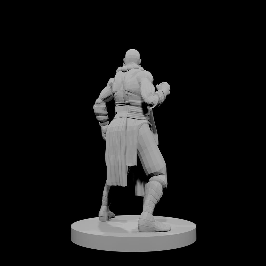 Human Male Monk 4