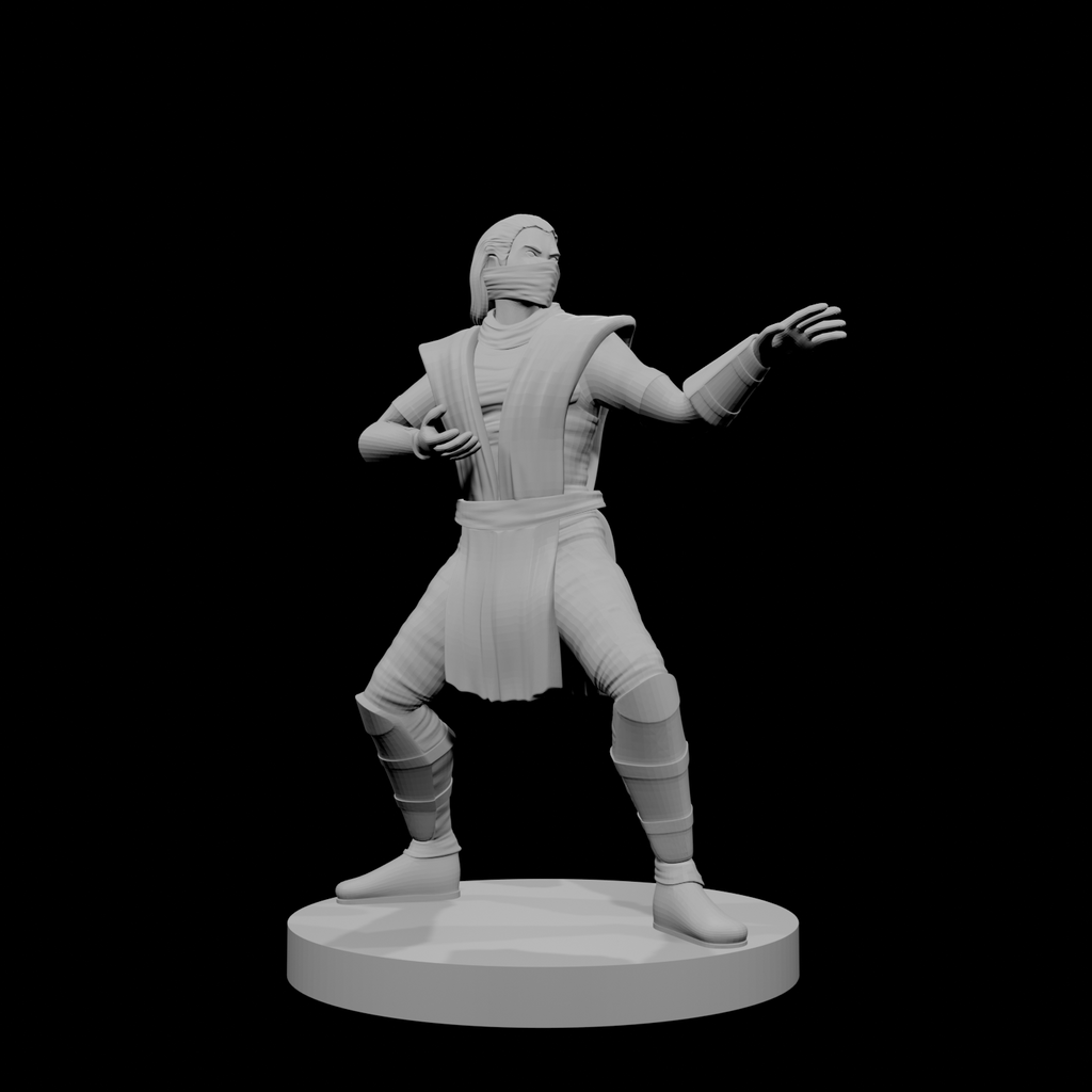 Human Male Monk 6