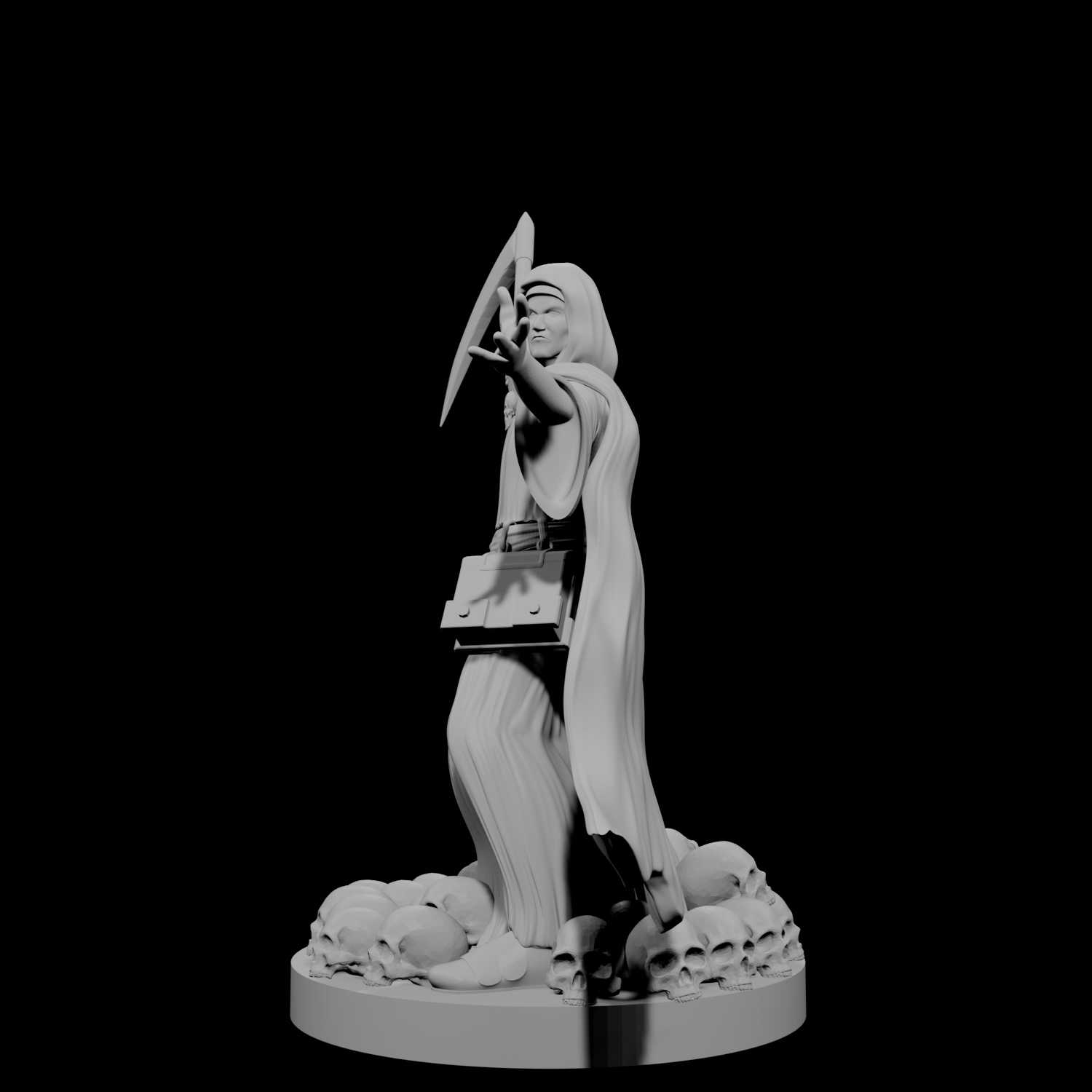 Human Male Necromancer Wizard