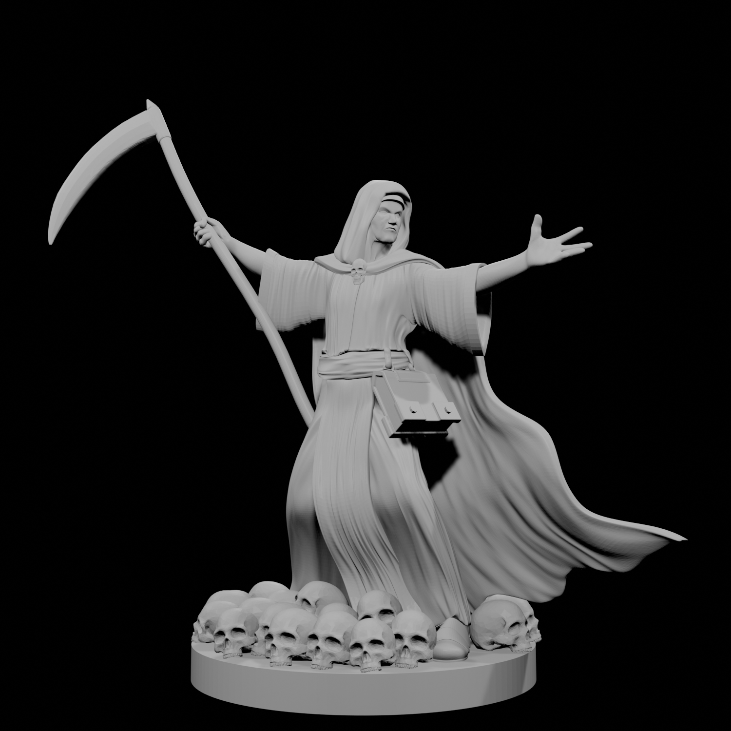 Human Male Necromancer Wizard