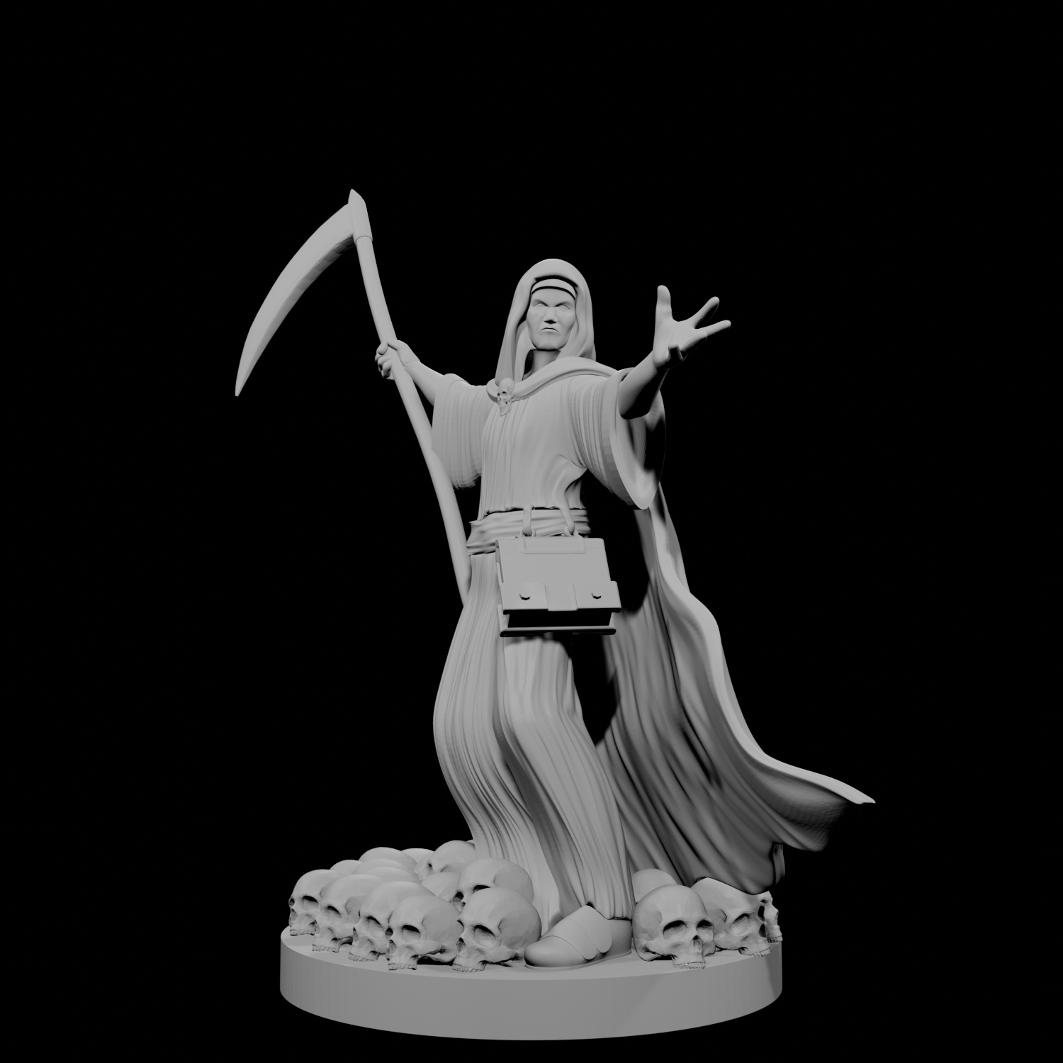 Human Male Necromancer Wizard