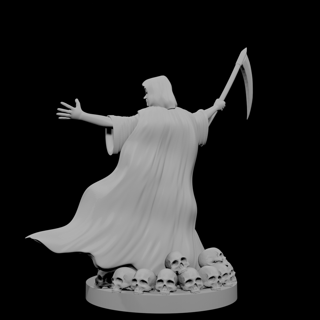 Human Male Necromancer Wizard