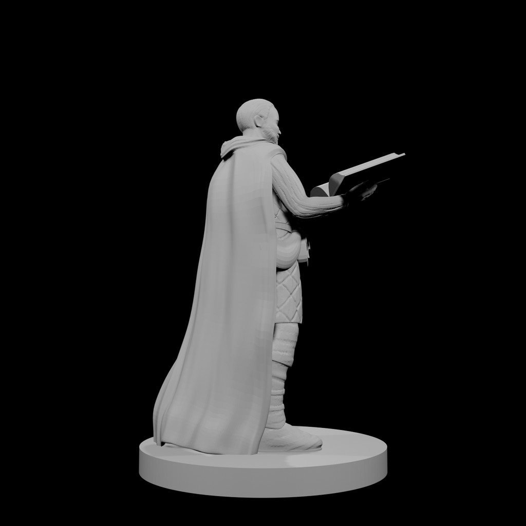 Human Male Scholar Fighter