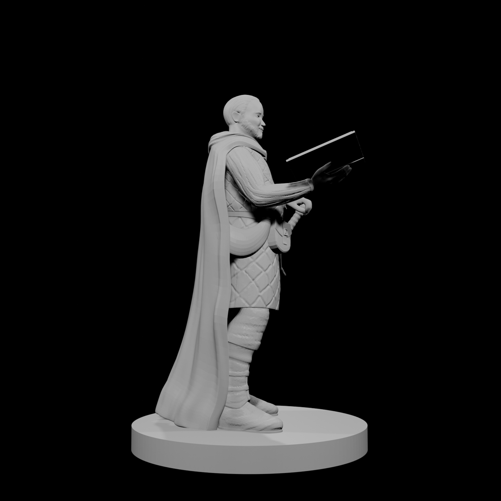Human Male Scholar Fighter
