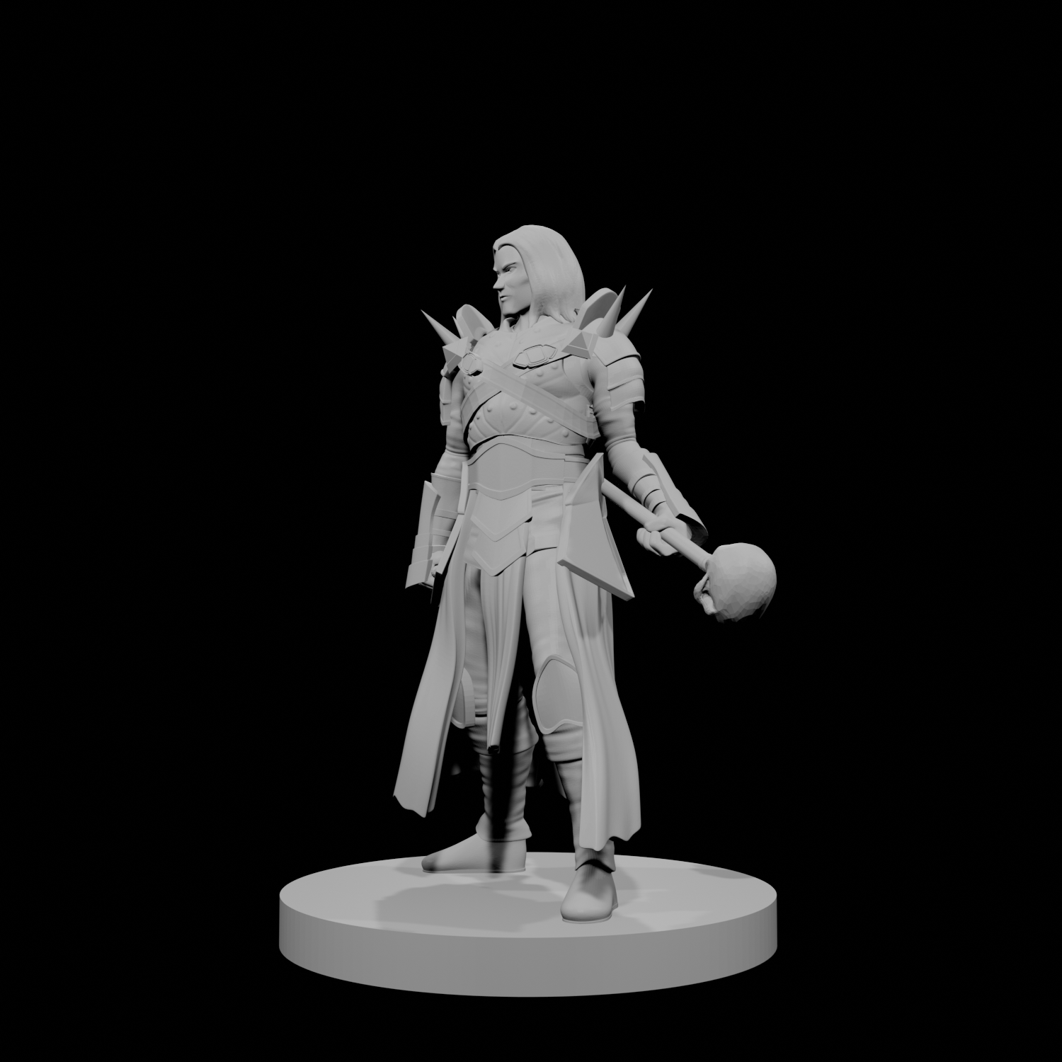 Human Male Warlock 3