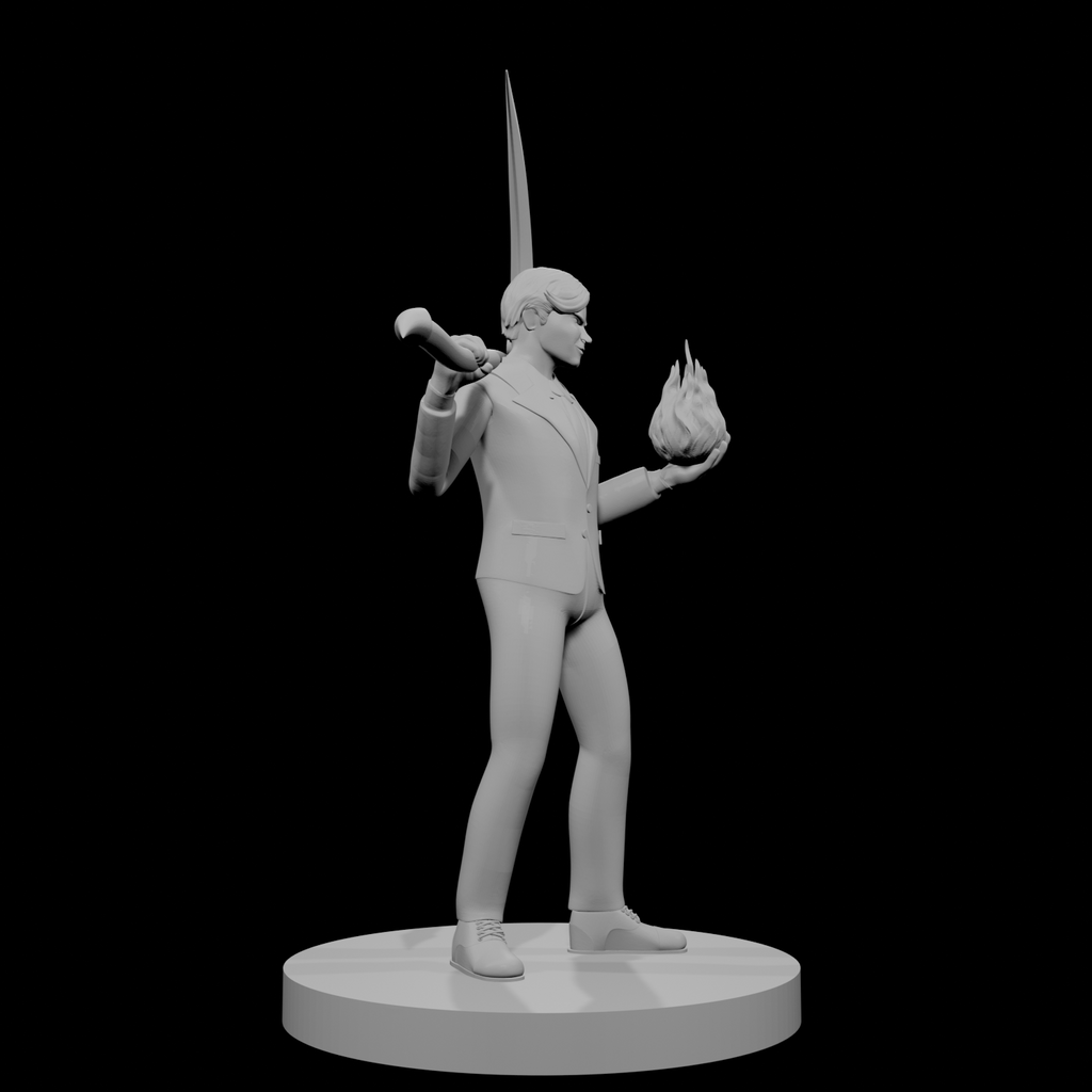 Human Male Warlock 4